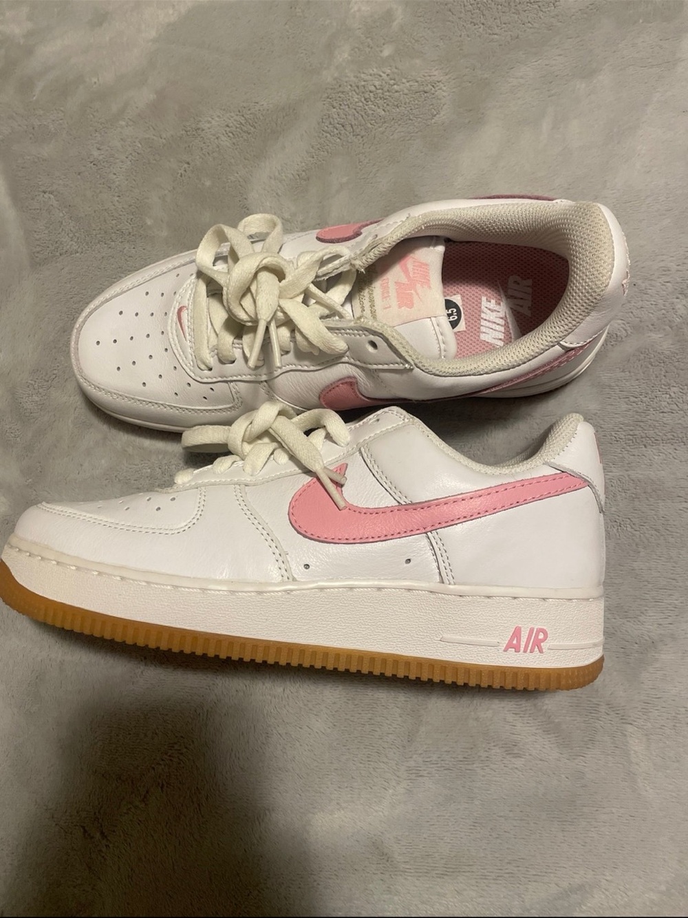 Nike Air Force 1 Low Retro Anniversary Edition White Pink Gum